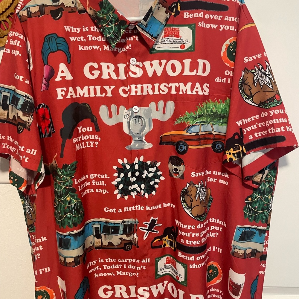 Red Griswold Family Christmas Shirt
